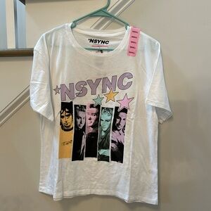 NSync NWT T-Shirt Band Tee women’s size small